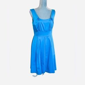 Calvin Klein Fit and Flare Turquoise Dress l Women’s Dress Size 6